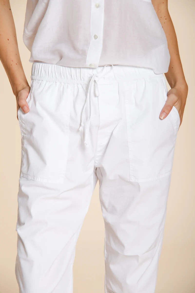Fatique Jogger pantalon cargo femme en twill relaxed fit
