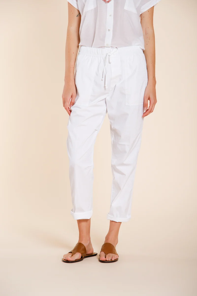 Fatique Jogger pantalon cargo femme en twill relaxed fit