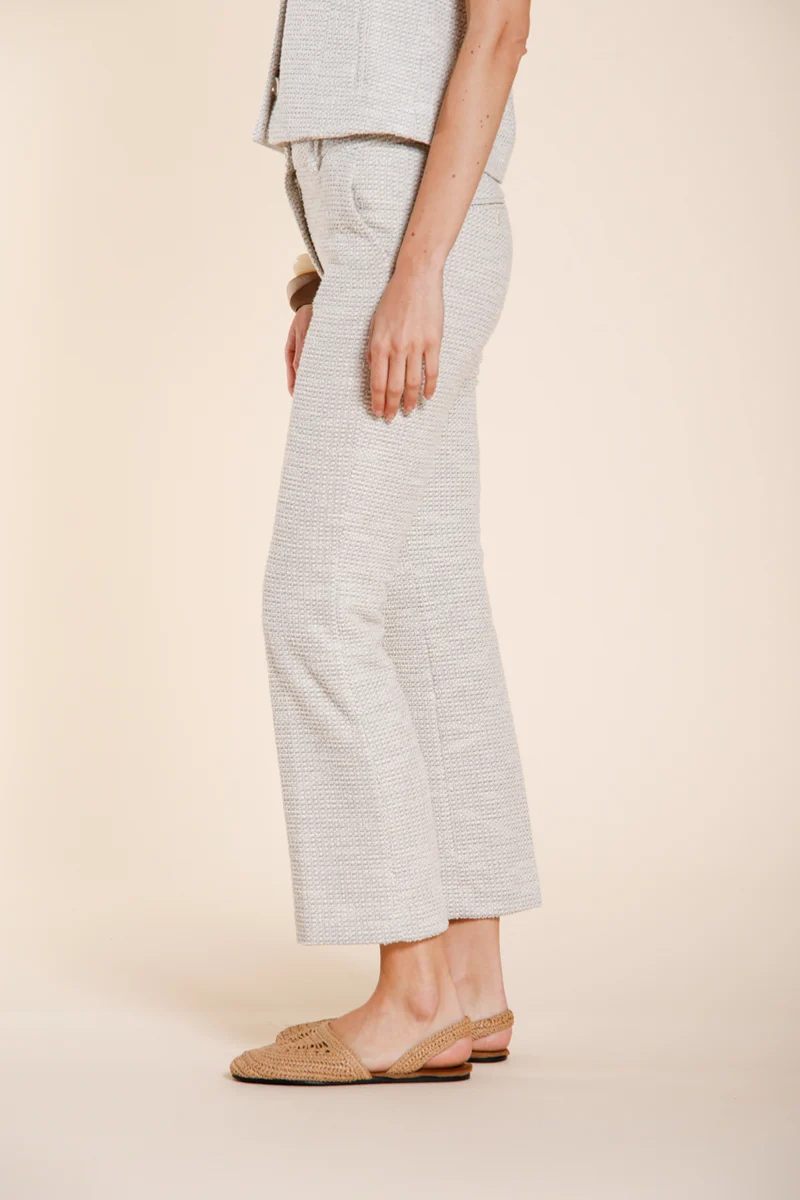 New York Trumpet pantalon chino femme en jersey à grain de riz slim fit