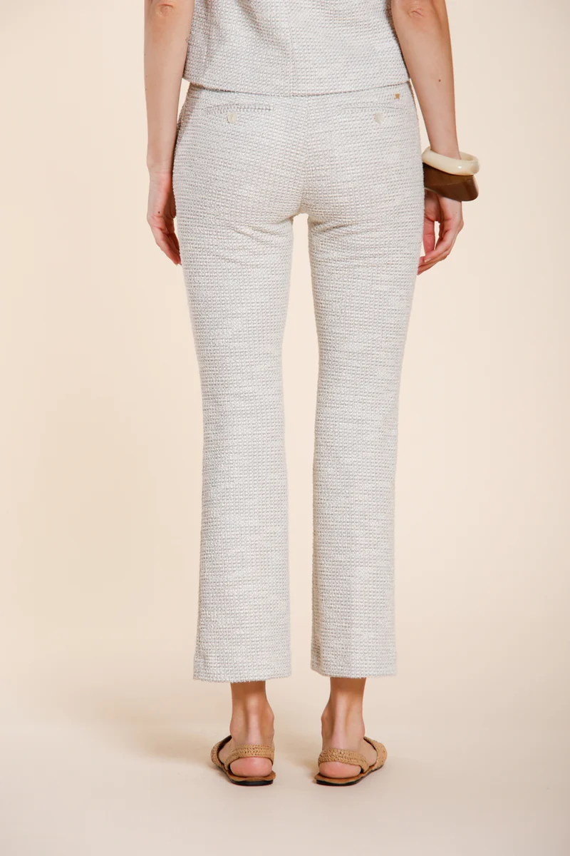 New York Trumpet pantalon chino femme en jersey à grain de riz slim fit