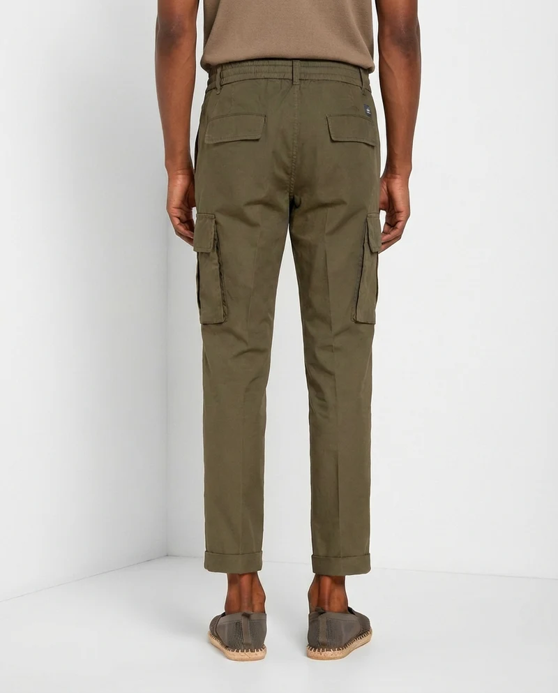 Chile Jogger pantalon cargo homme en toile parachute lyocell et coton extra slim fit