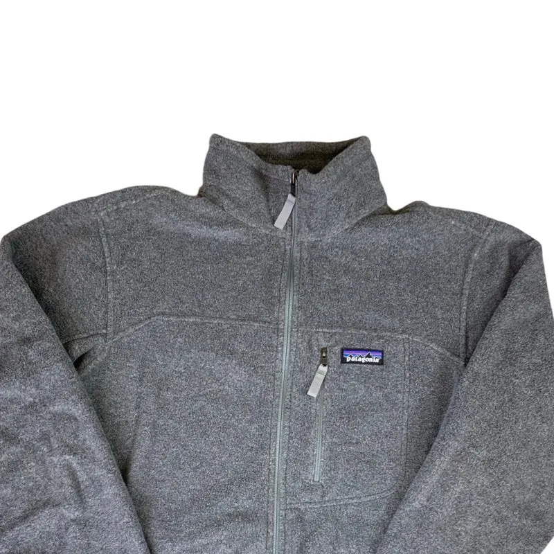 Patagonia Dark Grey Long Sleeved High Neck Fleece XS S