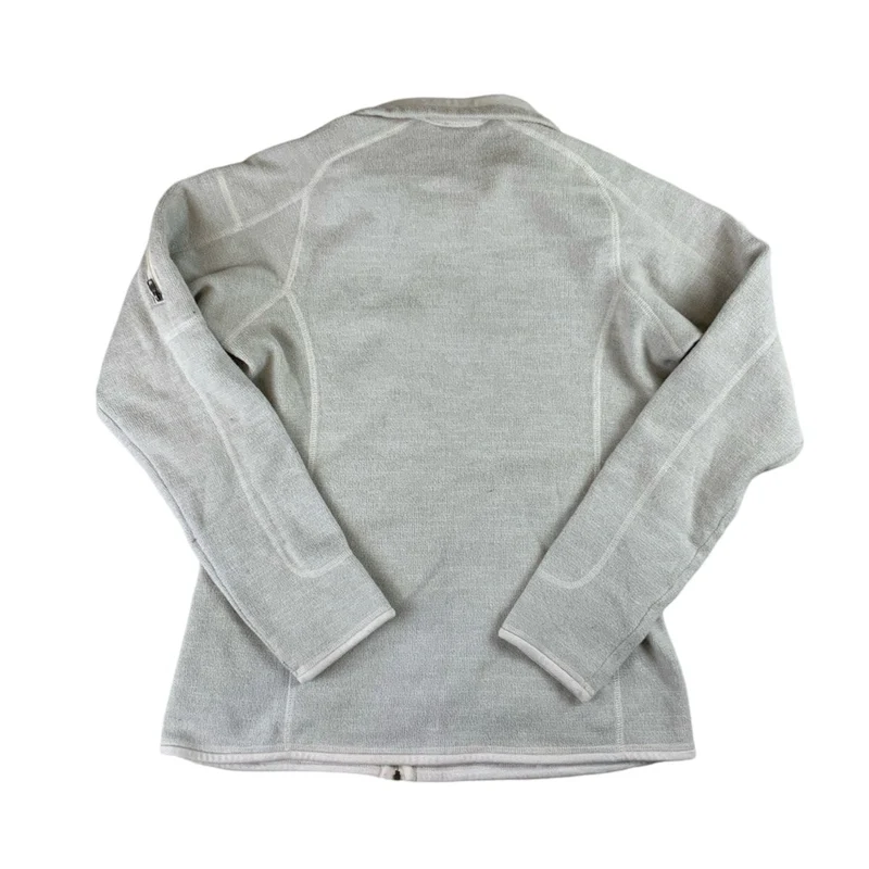 Patagonia Off-White Long Sleeved Fleece M L