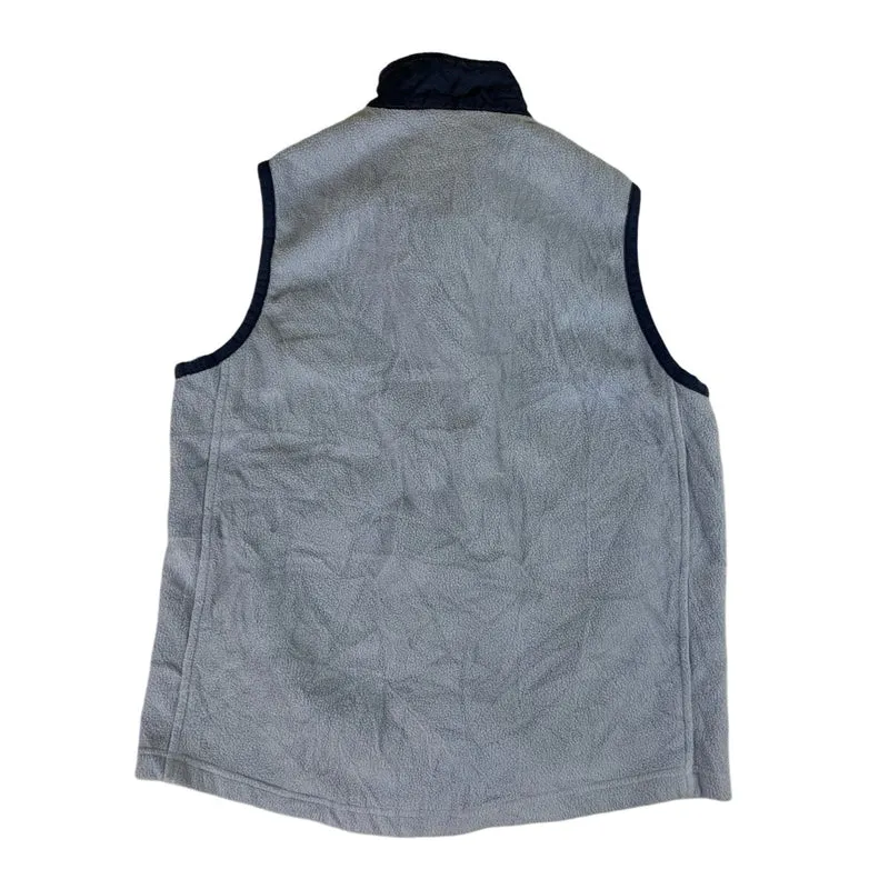 Y2K Light Blue Body Warmer Vest M L