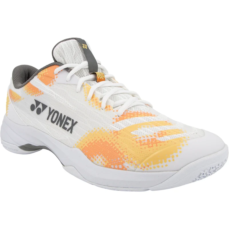 CHAUSSURES YONEX HOMME INDOOR PC CASCADE ACCEL WHITE ORANGE