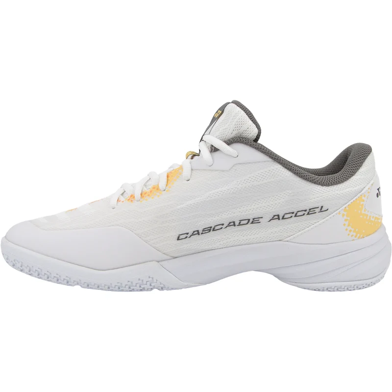 CHAUSSURES YONEX HOMME INDOOR PC CASCADE ACCEL WHITE ORANGE