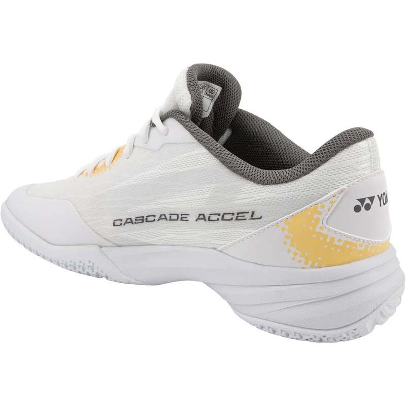 CHAUSSURES YONEX HOMME INDOOR PC CASCADE ACCEL WHITE ORANGE