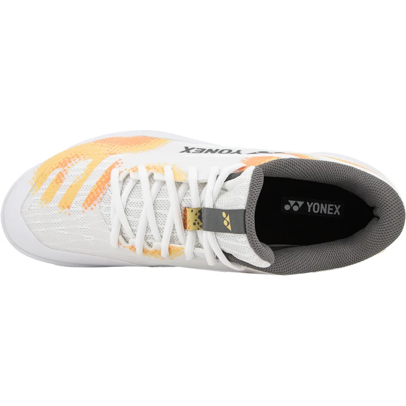 CHAUSSURES YONEX HOMME INDOOR PC CASCADE ACCEL WHITE ORANGE
