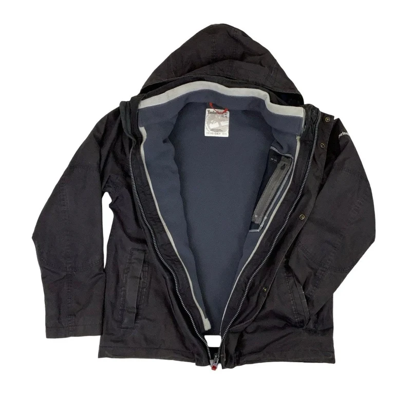 Timberland 00s Charcoal Grey Coat L XL
