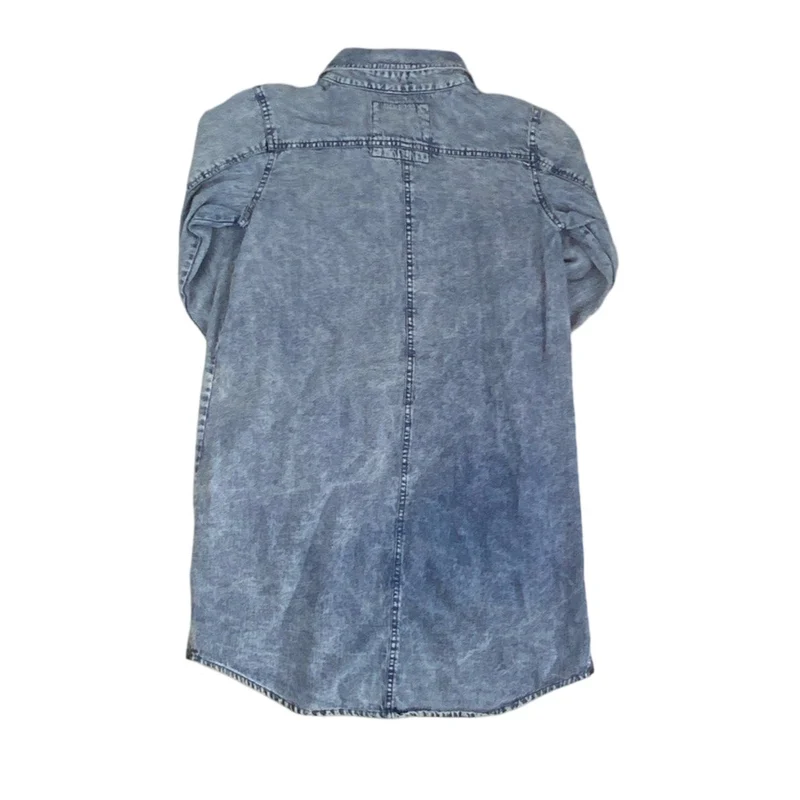 Vintage 90s Billabong Colourful Tapestry Stonewashed Denim Shirt S M