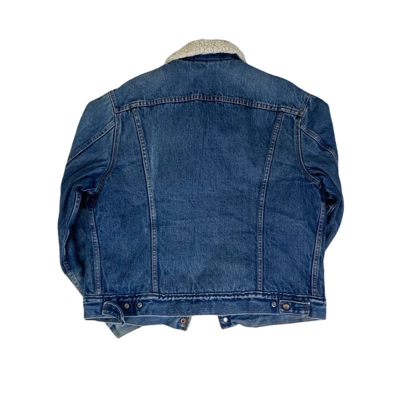 Vintage 90s Levi's Sherpa Denim Jacket M L