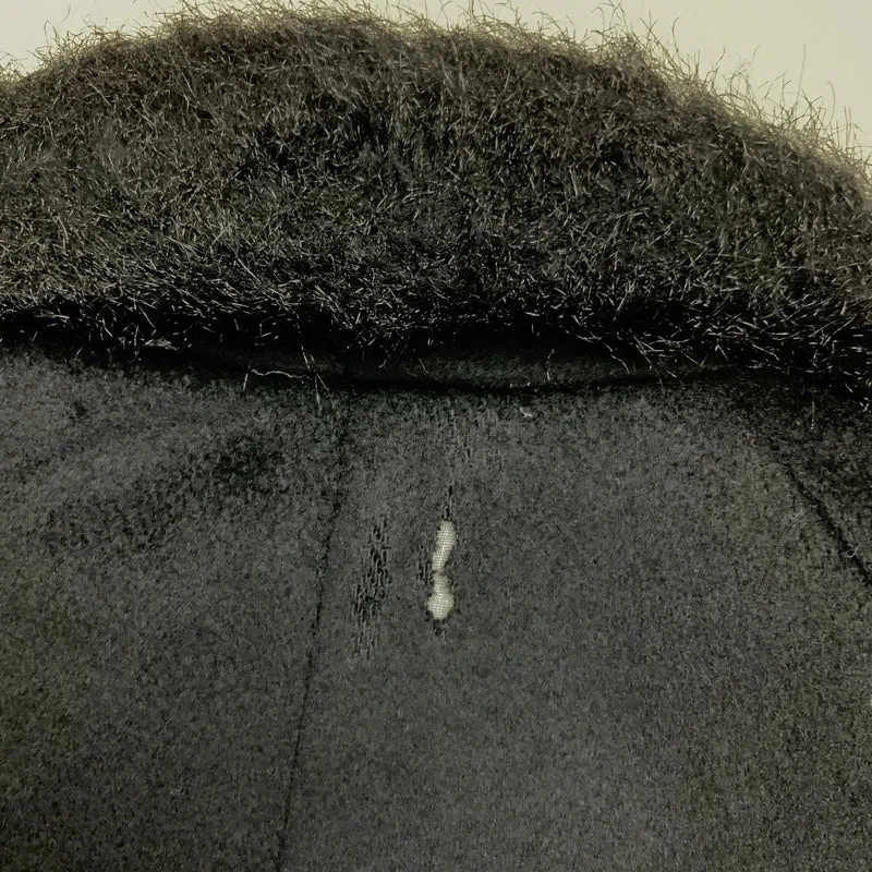 Vintage Womens Images USA Faux Fur Trim Wool Coat 18