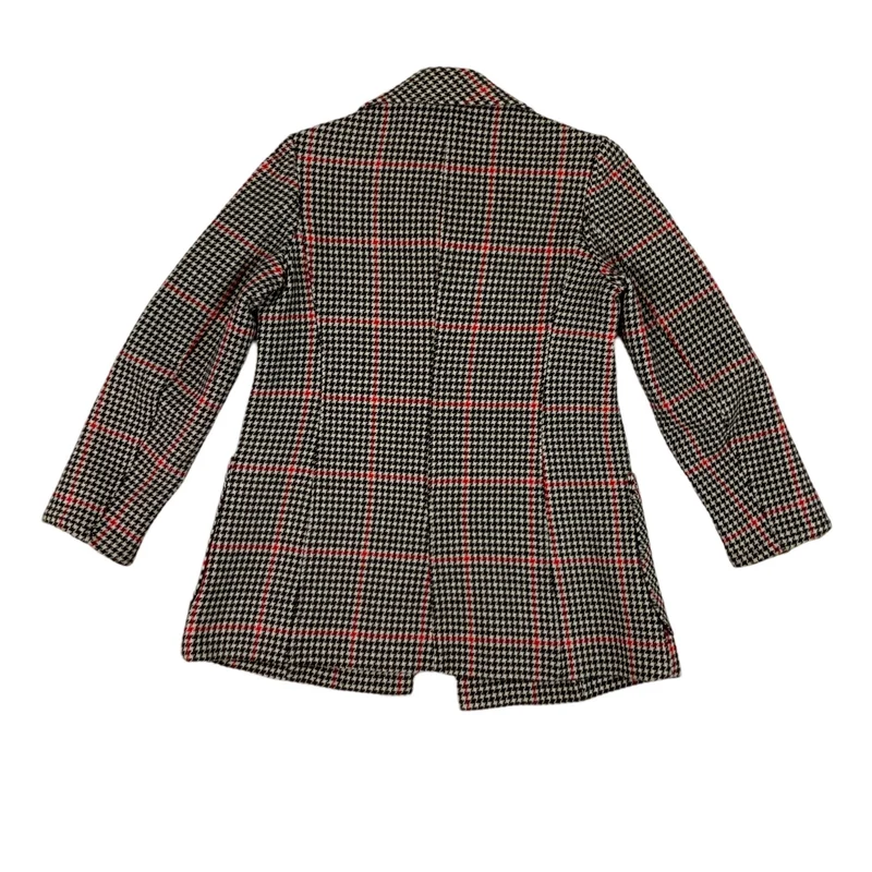 Vintage Womens Dog Tooth Pattern Wool Riding Hacking Country Jacket S 8