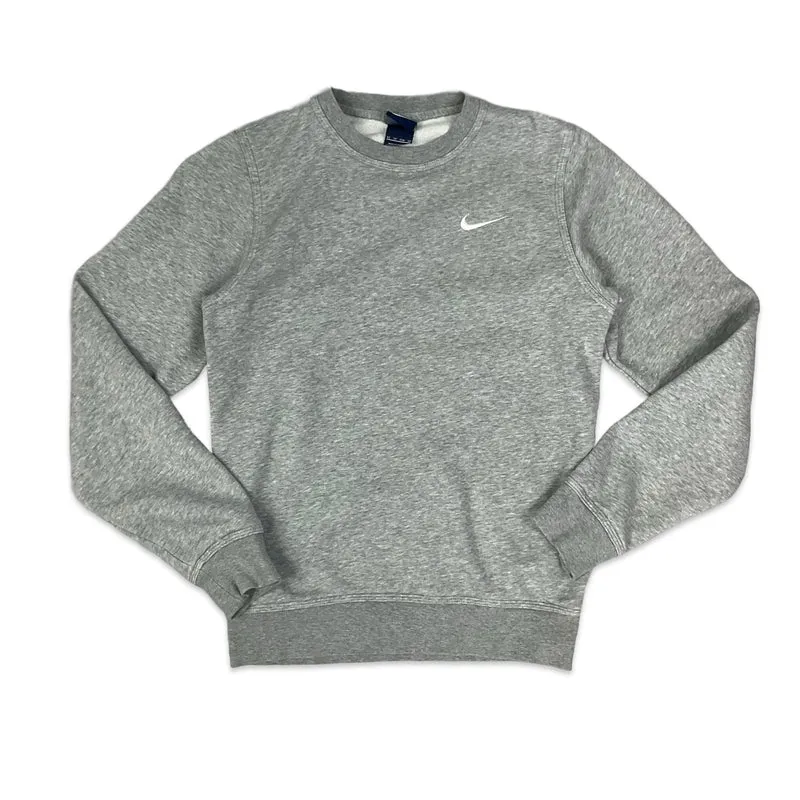 Nike Grey Crew Neck Sweatshirt XS S