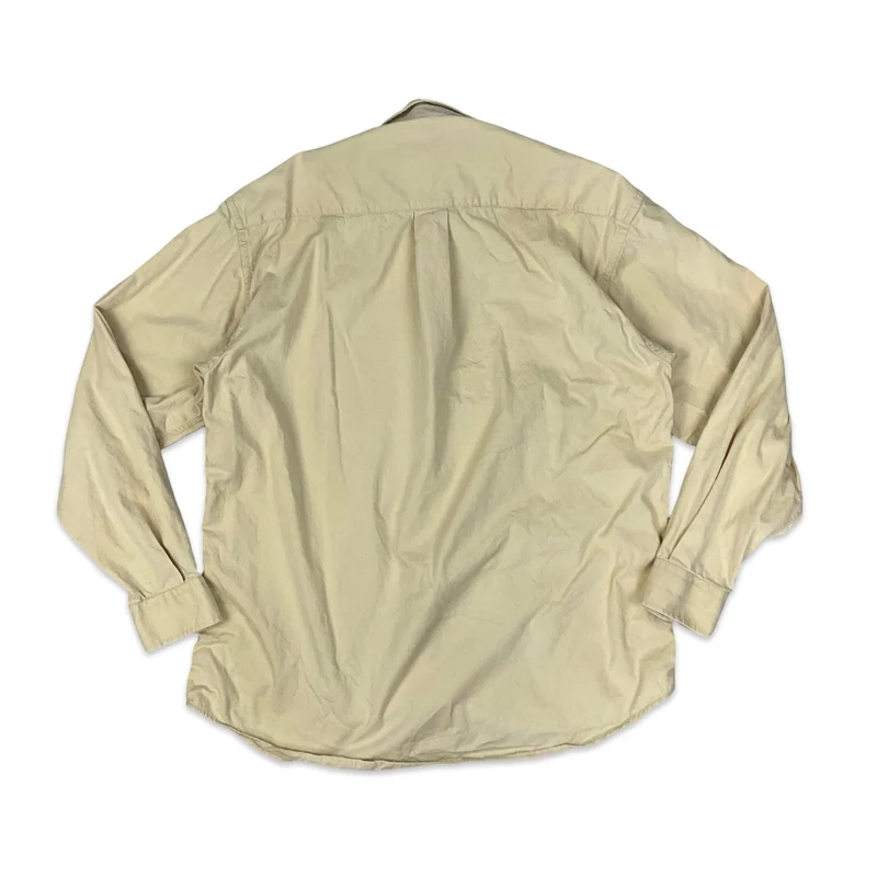 Avirex Beige Button-up Shirt L XL