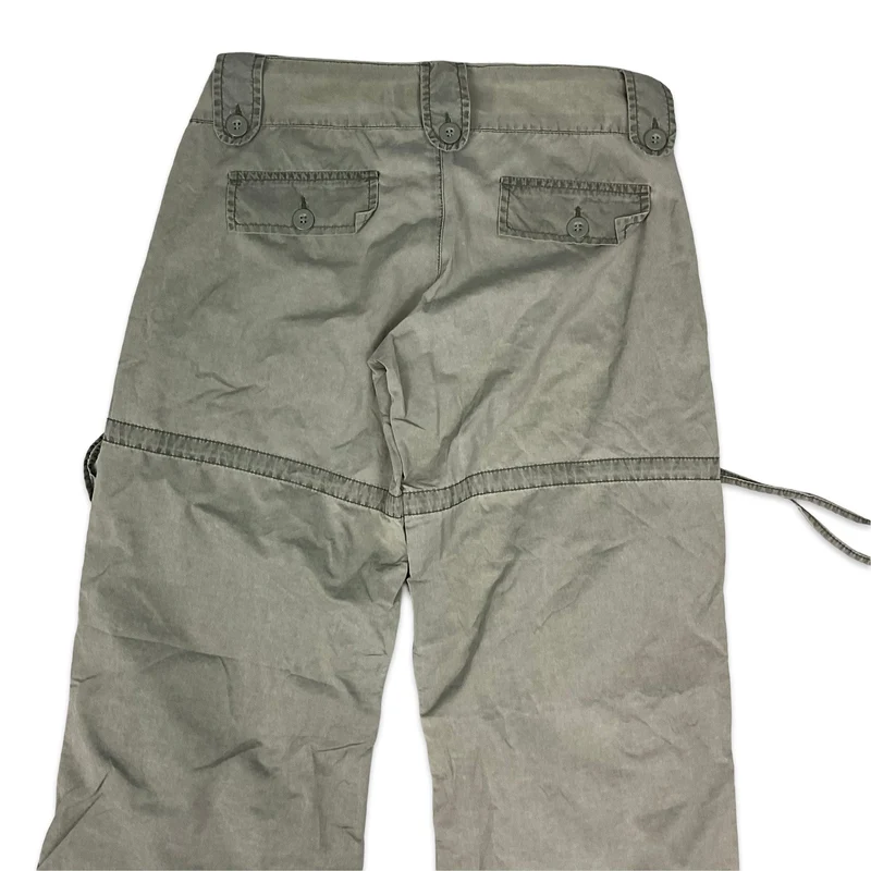 Y2K Grey Cargo Trousers 14