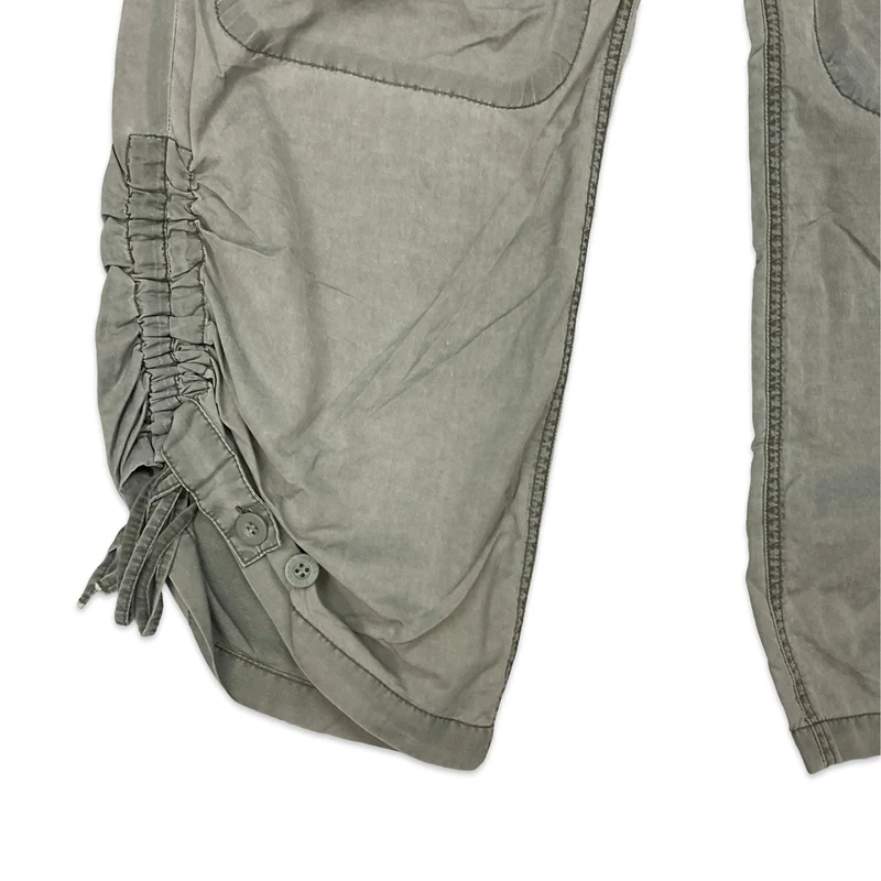 Y2K Grey Cargo Trousers 14