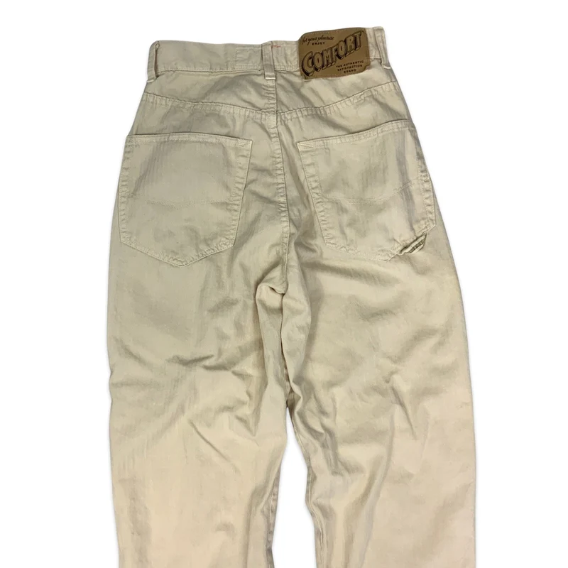 Beige Women's Trousers 6