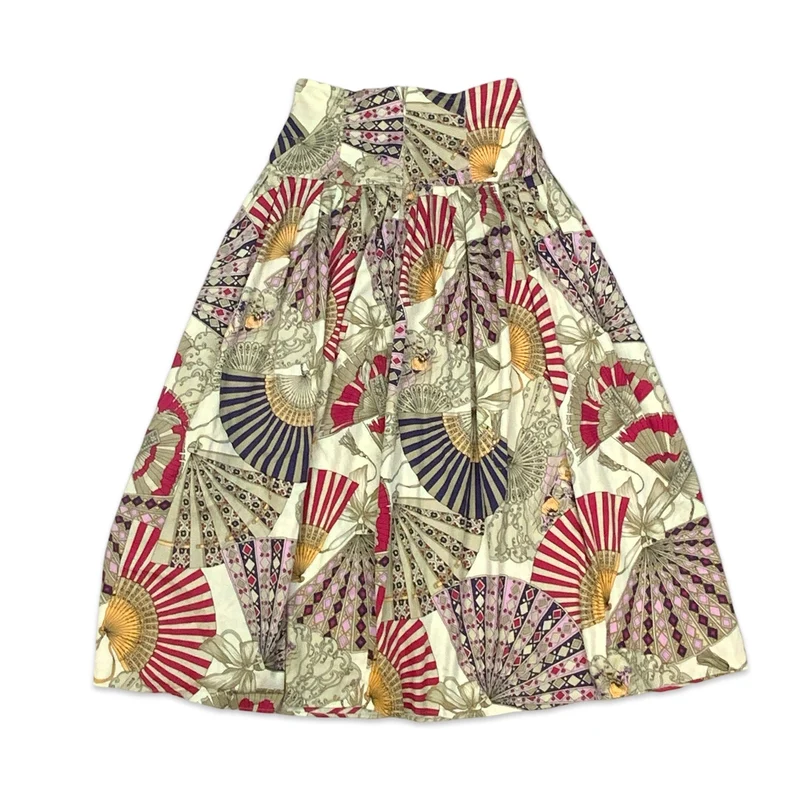 90s Drop Waist Maxi Skirt 8 10