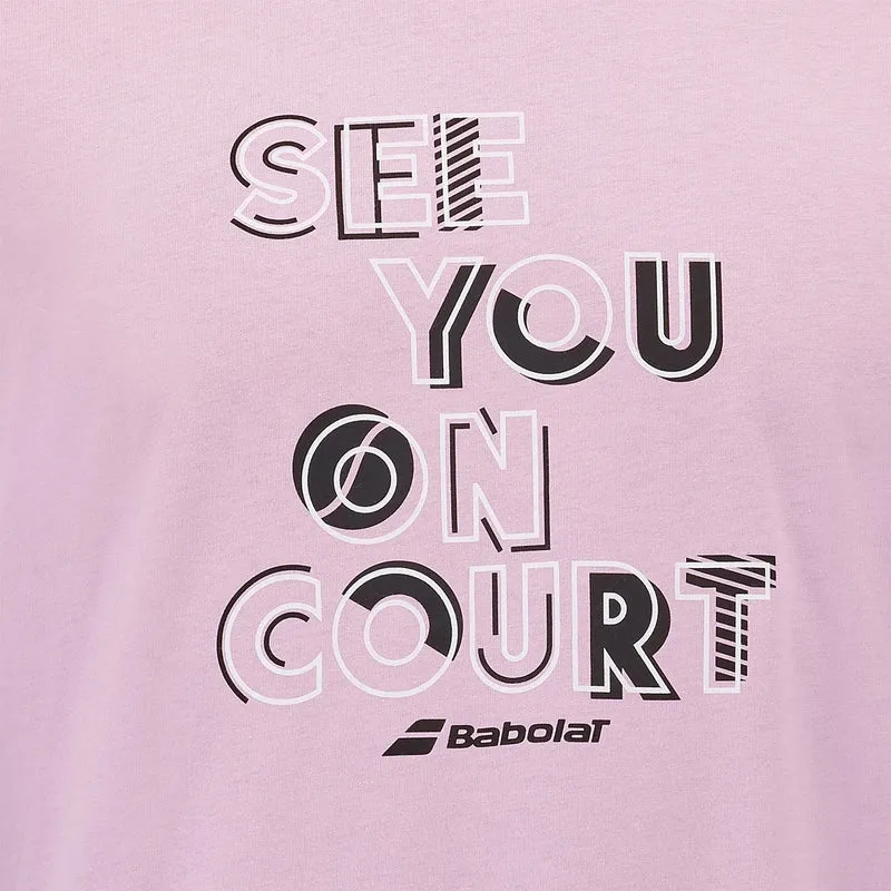 T-SHIRT BABOLAT MESSAGE