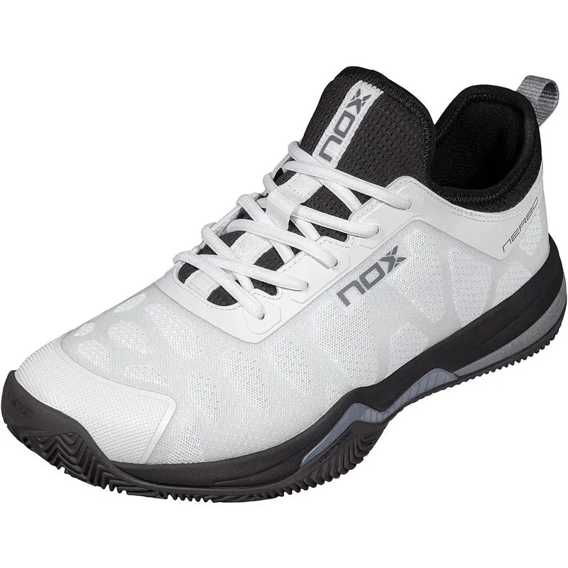 CHAUSSURES NOX PADEL NERBO WHITE/RAVEN