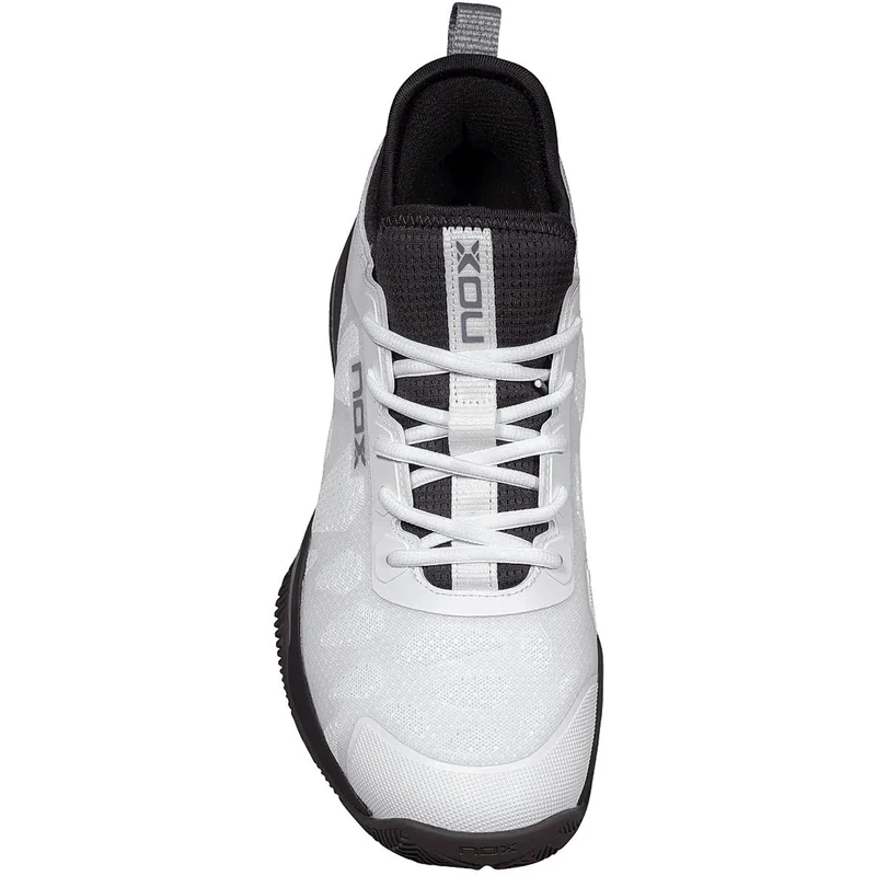 CHAUSSURES NOX PADEL NERBO WHITE/RAVEN