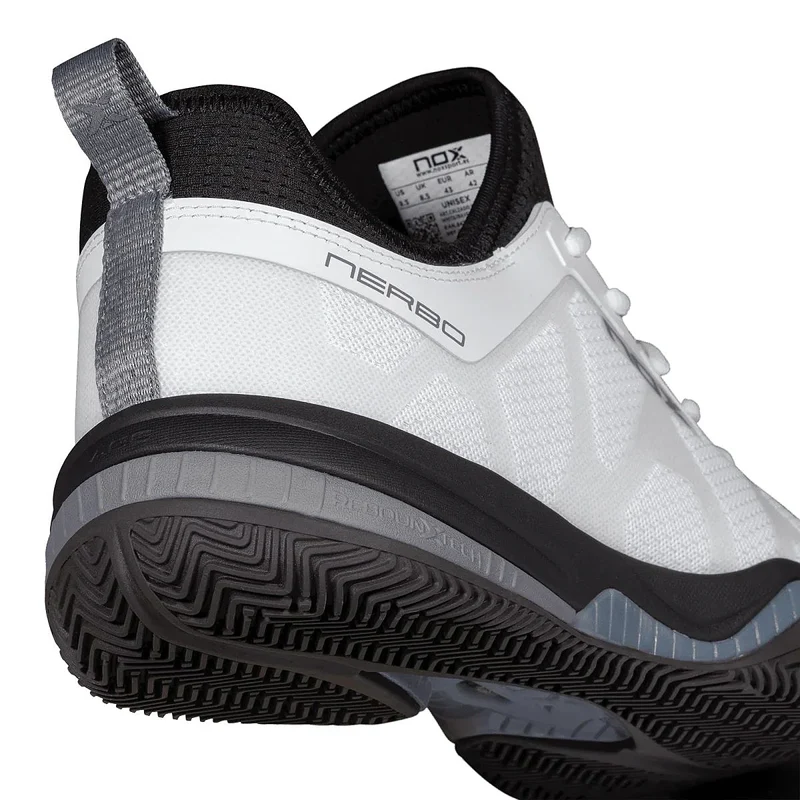 CHAUSSURES NOX PADEL NERBO WHITE/RAVEN