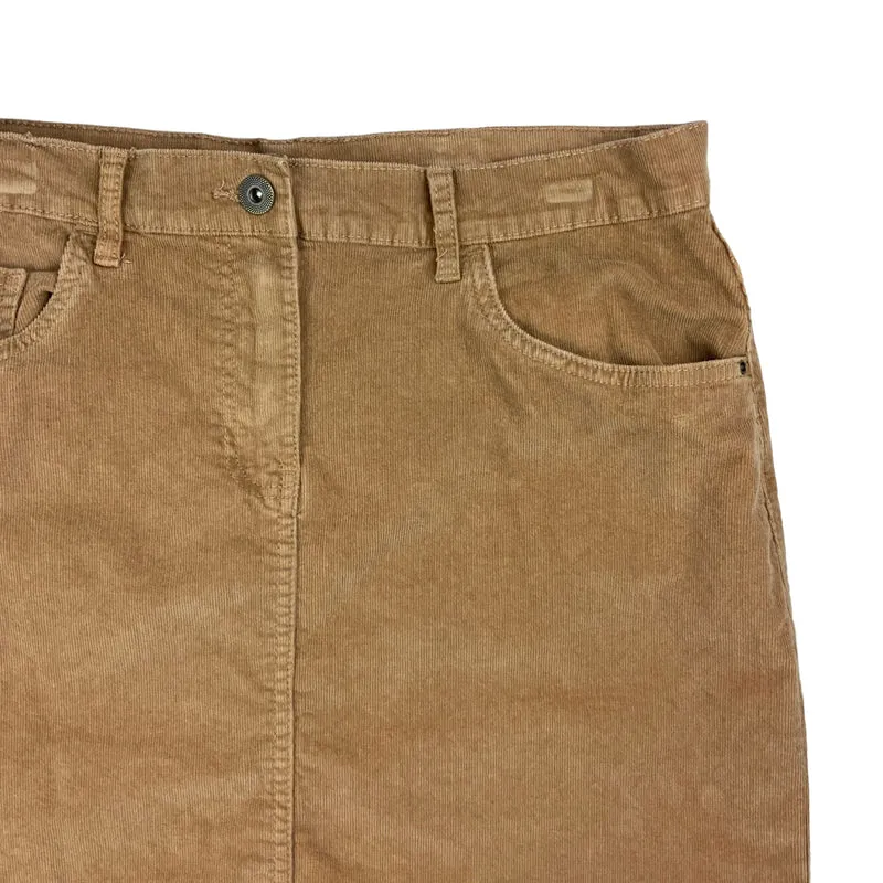 Brown Corduroy Skirt 16