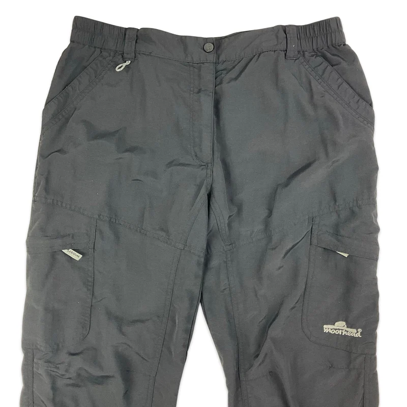 90s Y2K Black Cargo Trousers 16