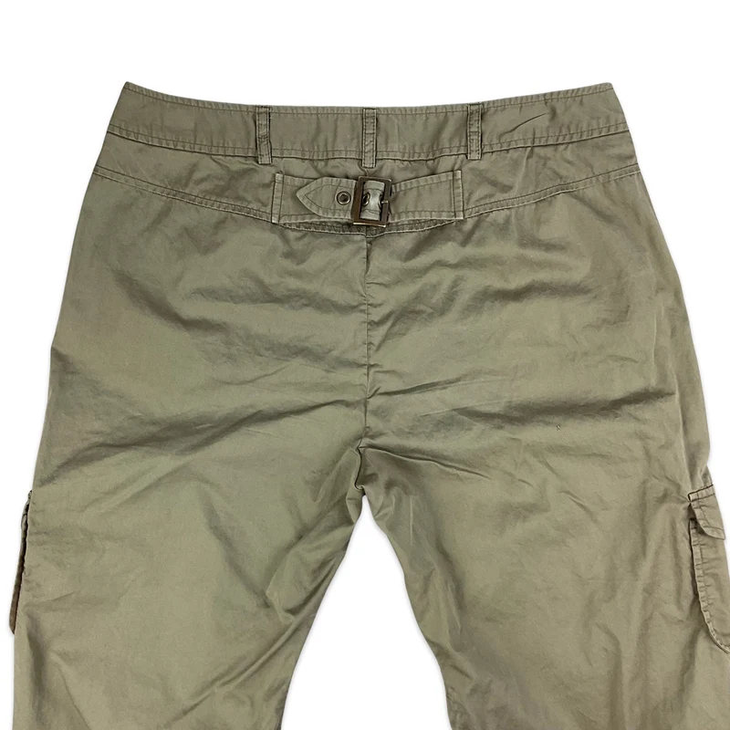 Y2K Khaki Petite Cargo Trousers 14
