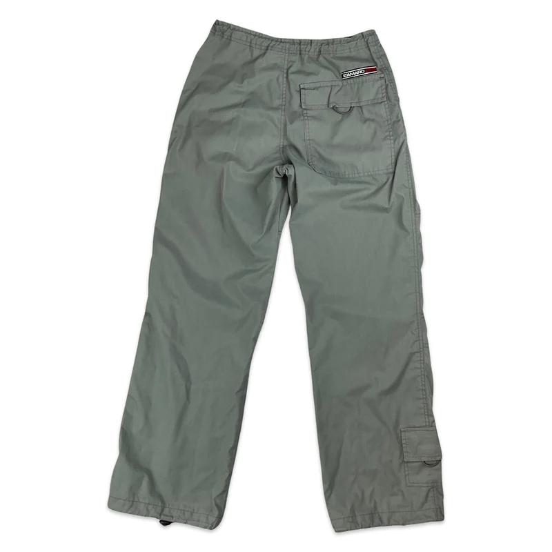 Y2K Grey Cargo Trousers 8 10
