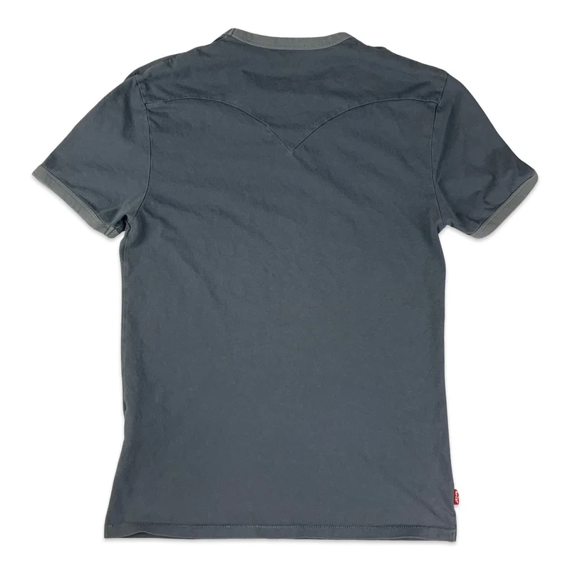 Levi's Grey Ringer Graphic Tee XS