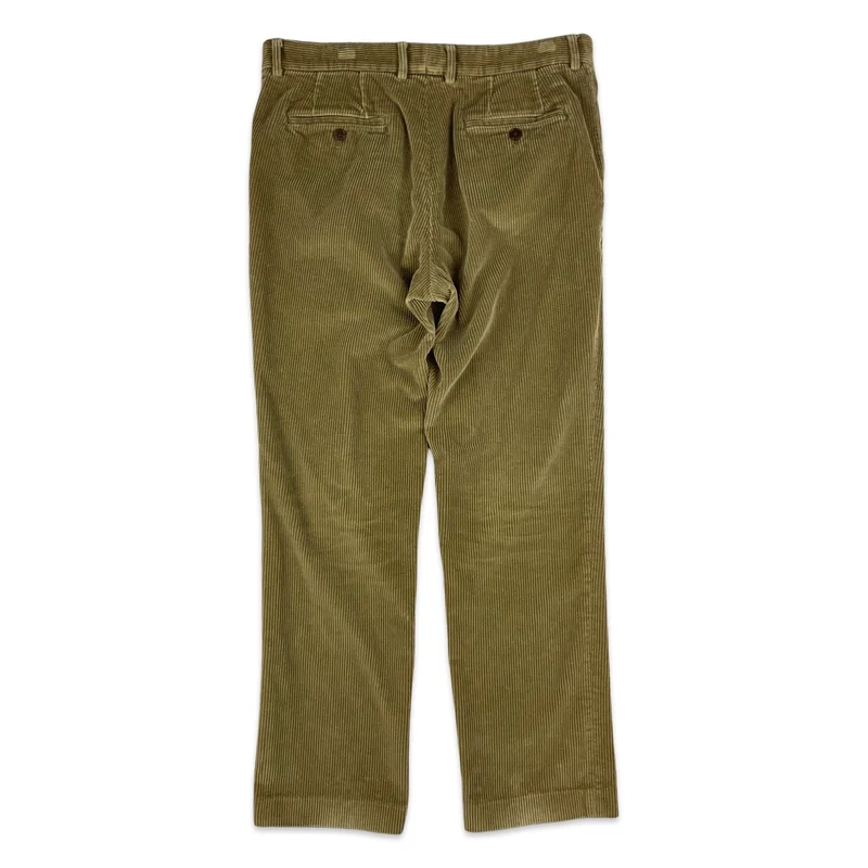 Brown Corduroy Trousers 35W 30L