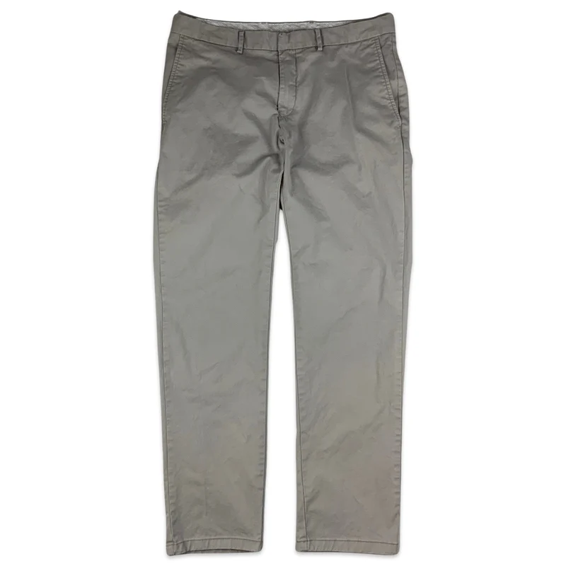 Tommy Hilfiger Grey Chino Trousers 36W 32L