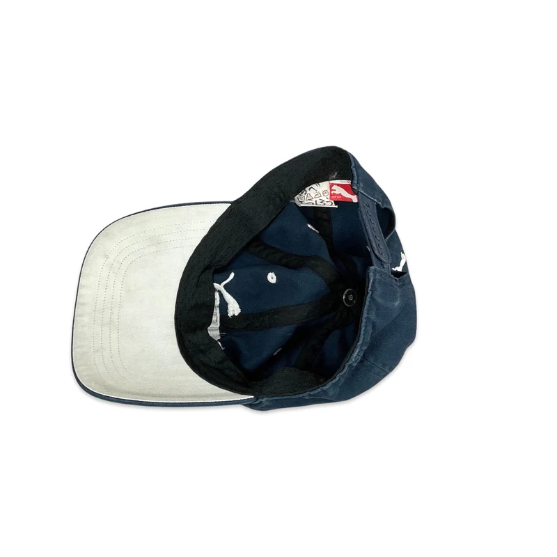 00s Vintage Navy White Puma Baseball Cap
