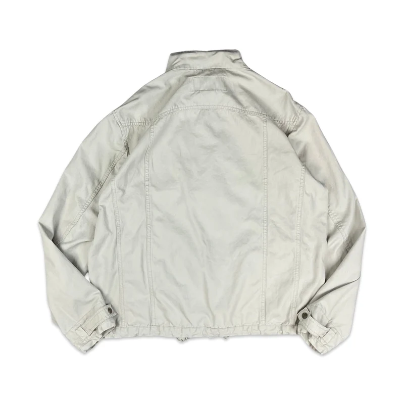 Columbia Beige Canvas Jacket L XL