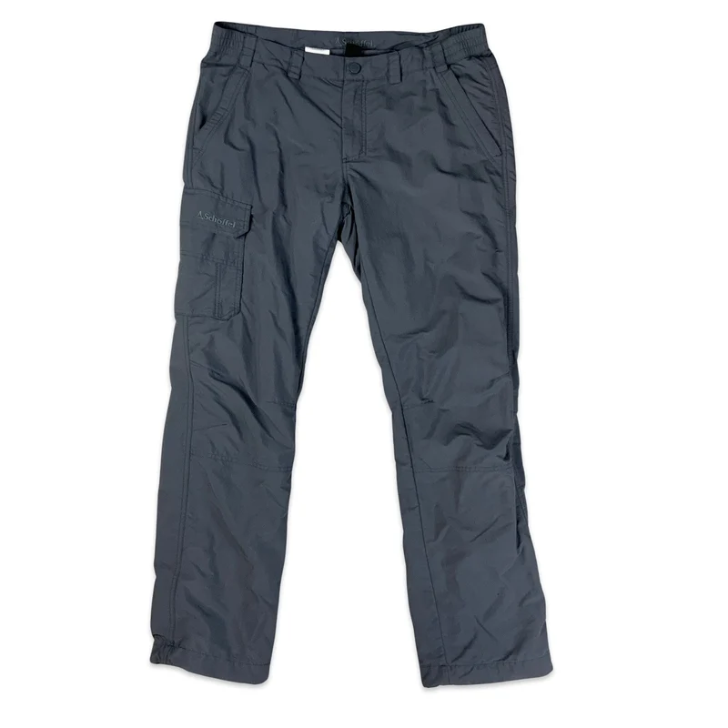 Y2K 00s Vintage Navy Cargo Trousers W36 L32