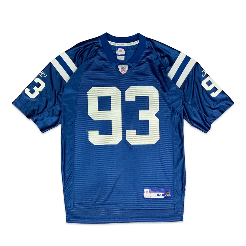 Indianapolis Colts Dwight Freeney Blue Jersey M L