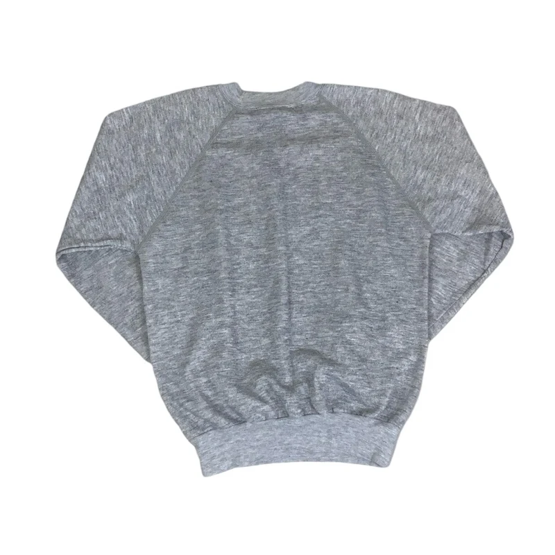 Vintage 90s 'Sweat Trends' Grey 'Scotland's for me!' Spell-Out Graphic Sweatshirt S M