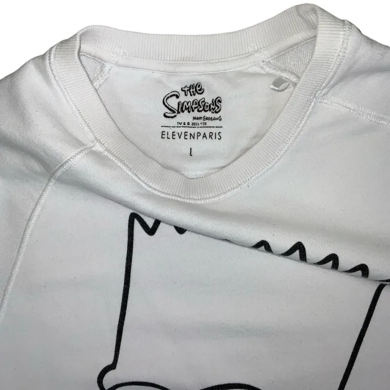 Vintage 90s 'The Simpsons' Bart Simpson Cartoon Graphic Sweatshirt S M