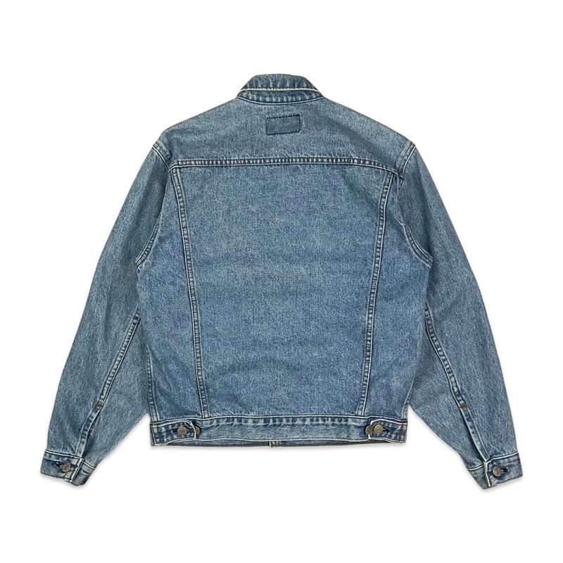Vintage 90s Levi's Orange Tab Blue Denim Trucker Jacket XS