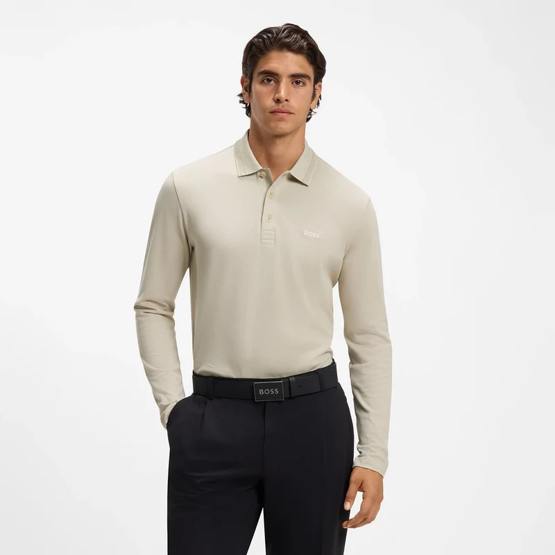 POLO BOSS MANCHES LONGUES PLISY