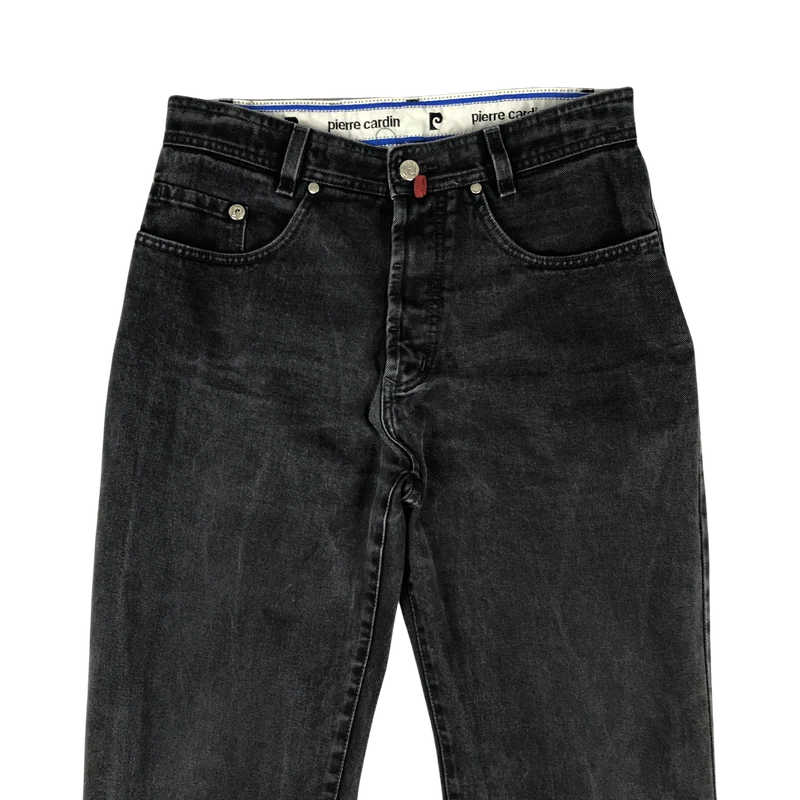 Vintage Pierre Cardin Black Jeans 32W 30L