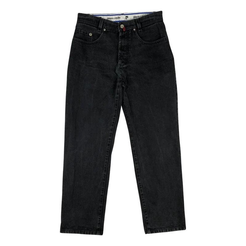 Vintage Pierre Cardin Black Jeans 32W 30L