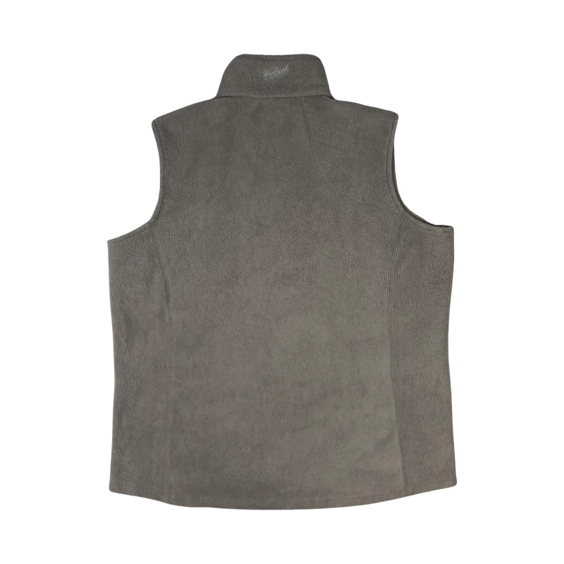 Vintage Woolrich Beige Fleece Gilet