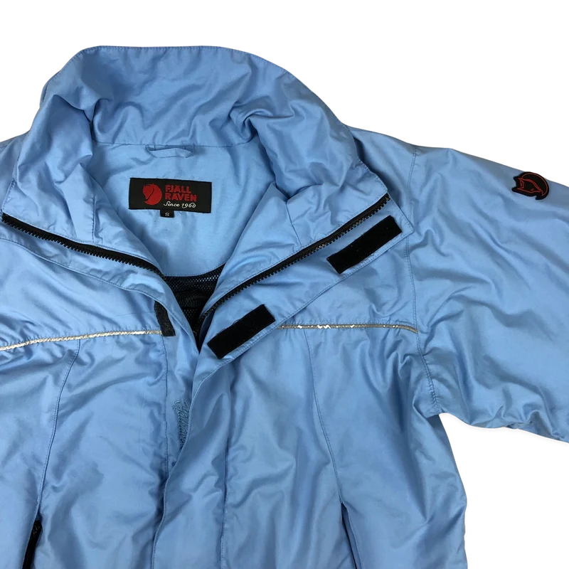 Vintage Fjallraven Baby Blue Raincoat Windbreaker Large