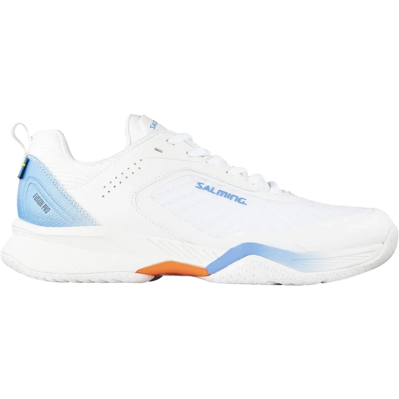 CHAUSSURES SALMING HOMME INDOOR FUSION PRO BLANC/BLEU