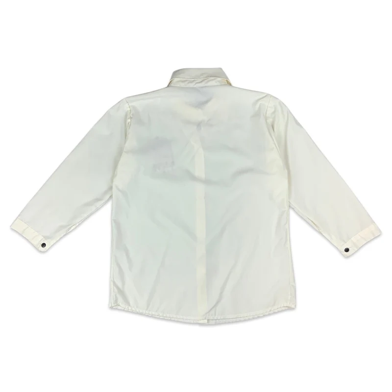 Vintage White Blouse Novelty Bird Embroidery 8 10