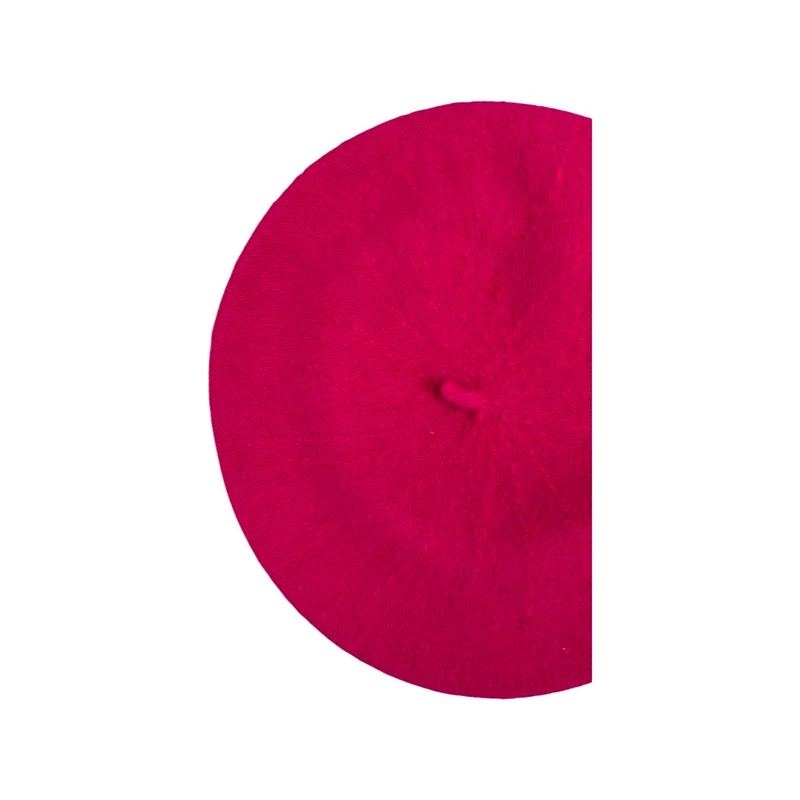 Vintage Neon Pink Beret