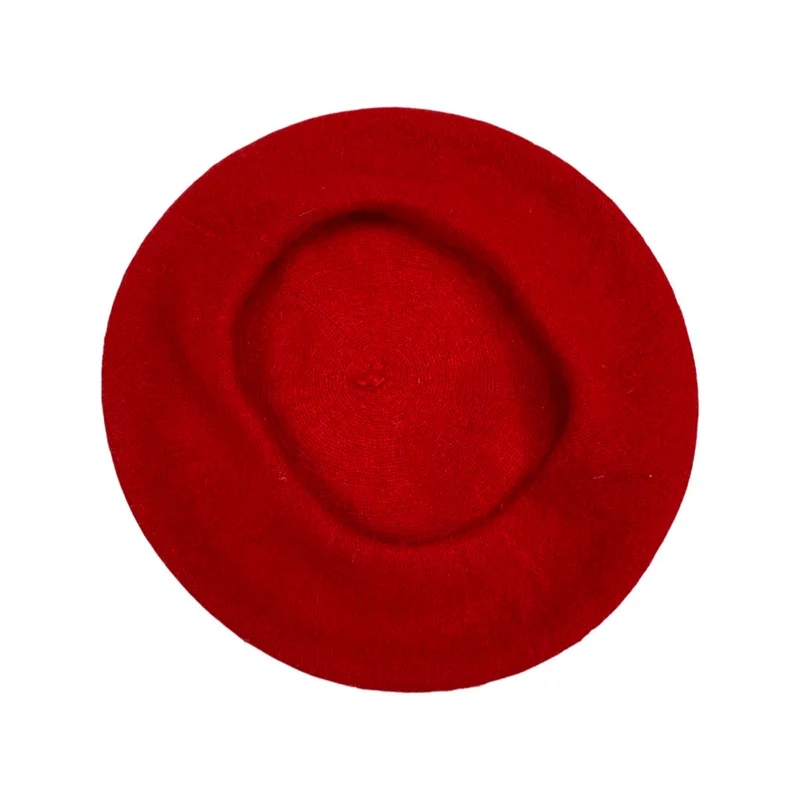 Vintage Red Diamanté Beret
